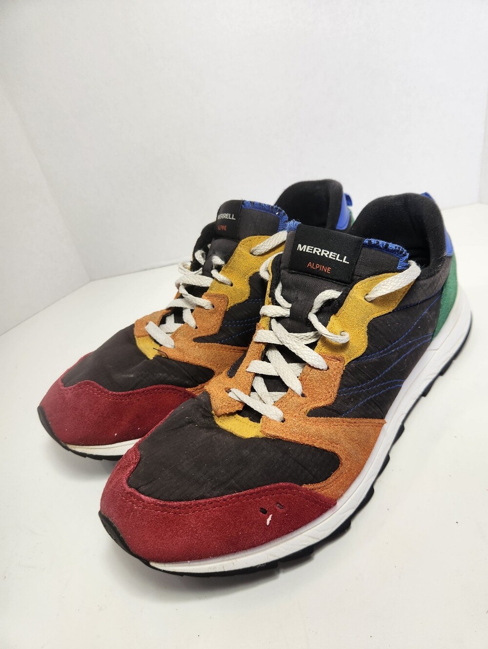 Merrell Alpine Men's US 10.5 Low Top Lace Up Sneaker Multicolor Streetwear